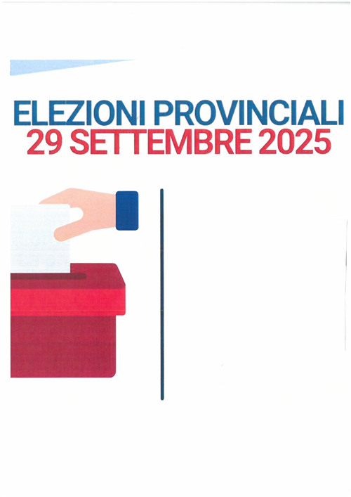 Indizione delle elezioni dei presidenti delle Province, dei Consigli Provinciali e dei Consigli delle Città Metropolitane della Sardegna - anno 2025. 
