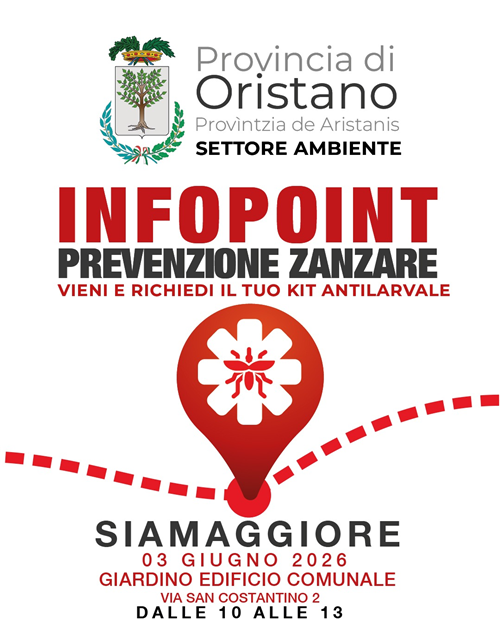 Prevenzione zanzare: InfoPoint e distribuzione gratuita di kit antilarvali