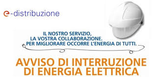 Avviso: Interruzione Energia Elettrica per lavori di manutenzione in data 09 OTTOBRE 2025
